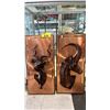 Image 1 : 3D COPPER GAZELLE HEAD WALL PLAQUE & 3D COPPER ANTELOPE HEAD WALL PLAQUE