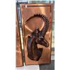 Image 3 : 3D COPPER GAZELLE HEAD WALL PLAQUE & 3D COPPER ANTELOPE HEAD WALL PLAQUE