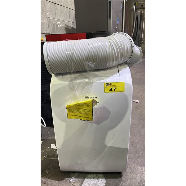 HISENSE 8,000 BTU PORTABLE AIR CONDITIONER WITH HOSE