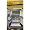 Image 2 : SAMSUNG 36" W STAINLESS STEEL FRENCH DOOR FRIDGE WITH WATER & ICE DISPENSER & BOTTOM FREEZER DRAWER