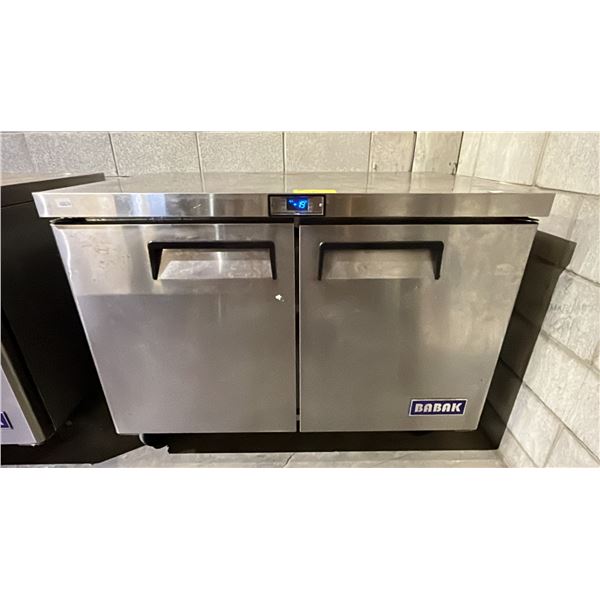 BABAK STAINLESS STEEL COMMERCIAL UNDERCOUNTER FRIDGE OR FREEZER