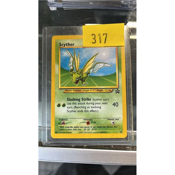 WOTC SCYTHER #45 POKEMON BLACK STAR PROMO CARD