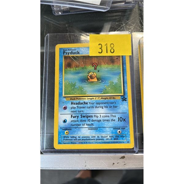 WOTC PSYDUCK #20 POKEMON BLACK STAR PROMO CARD