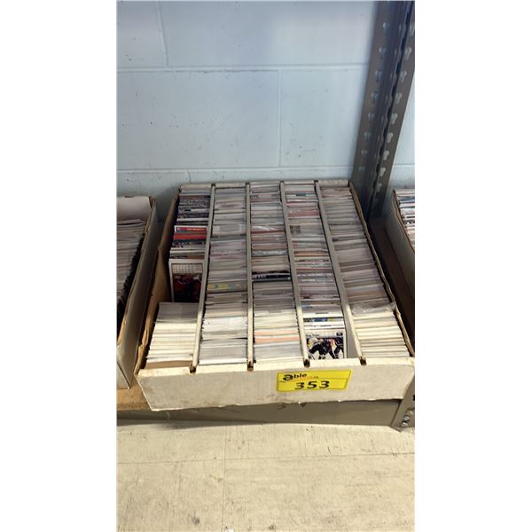 BOX OF ASSORTED HOCKEY TRADING CARDS