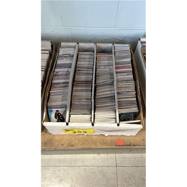 BOX OF ASSORTED HOCKEY TRADING CARDS