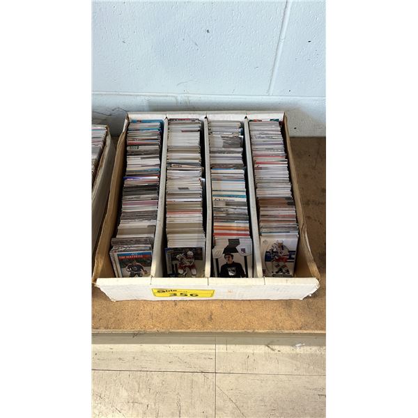 BOX OF ASSORTED HOCKEY TRADING CARDS