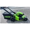 Image 2 : GREENWORKS PRO 80V 21-INCH CORDLESS ELECTRIC LAWN MOWER WITH BATTERIES ( UNKNOWN WORKING CONDITION)
