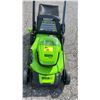 Image 3 : GREENWORKS PRO 80V 21-INCH CORDLESS ELECTRIC LAWN MOWER WITH BATTERIES ( UNKNOWN WORKING CONDITION)