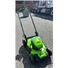 Image 1 : GREENWORKS PRO 80V 21-INCH CORDLESS ELECTRIC LAWN MOWER WITH BATTERIES ( WORKING CONDITION UNKNOWN)