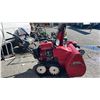 Image 1 : RED HONDA HYDROSTATIC TRACK-DRIVE GAS SNOWBLOWER WITH TWO STAGE AUGER SYSTEM