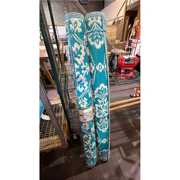 (2) ASHLAND 4' X 6' OUTDOOR RUGS