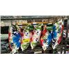 Image 3 : SHELF OF SEAT CUSHIONS WITH TIES & GARDEN TREASURES THROW CUSHIONS