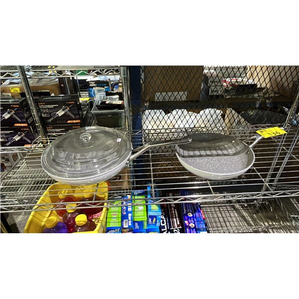 10" THE ROCK SAUTE PAN & 12" THE ROCK SAUTE PAN WITH GLASS LID