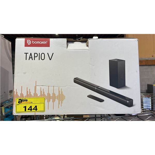 BOMAKER TAPIO V SOUNDBAR SYSTEM