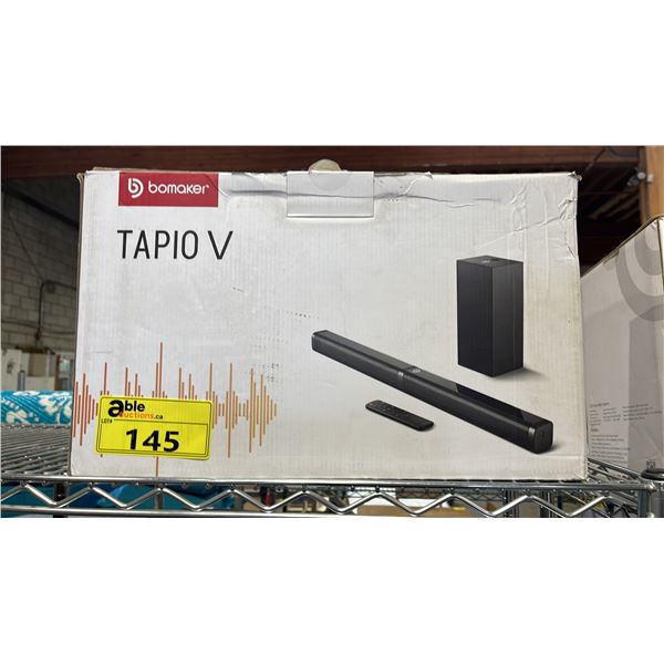 BOMAKER TAPIO V SOUNDBAR SYSTEM