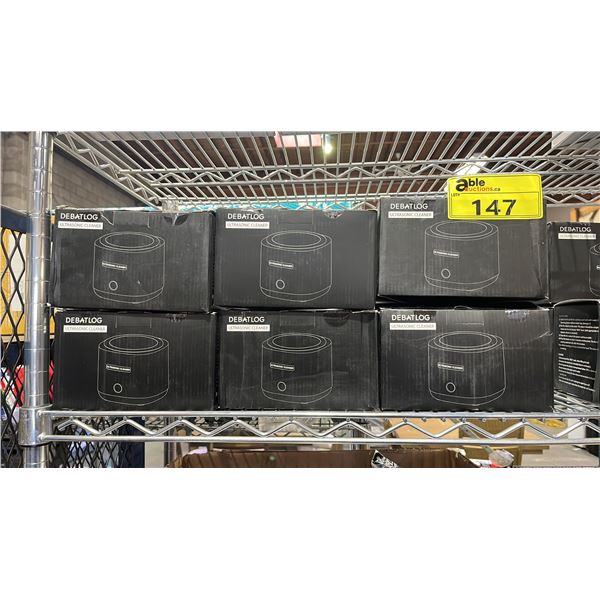 (6) DEBATLOG ULTRASONIC CLEANERS