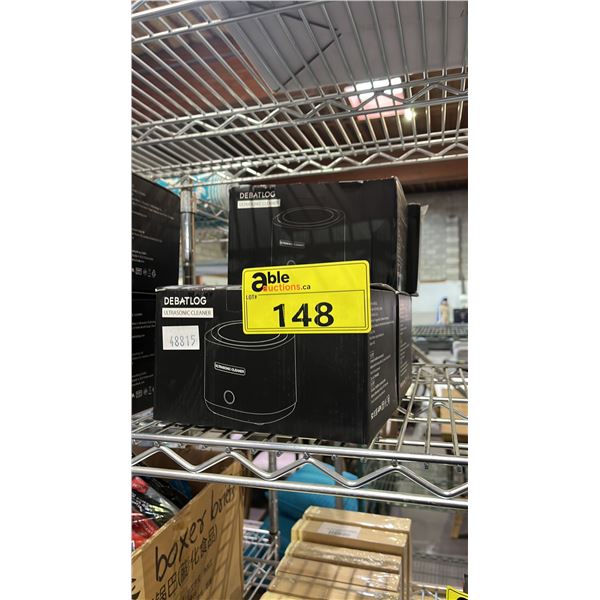 (5) DEBATLOG ULTRASONIC CLEANERS