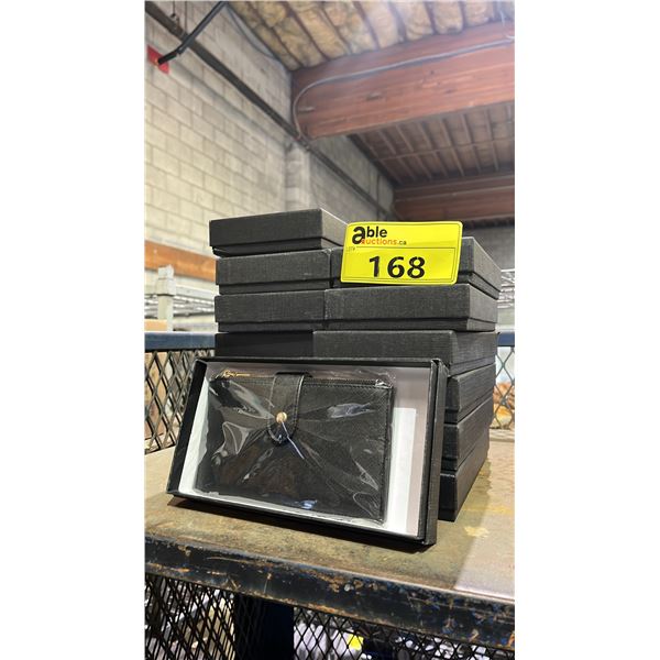 (14) *NEW* BLACK WALLETS