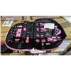 Image 2 : *NEW* AMAZON BASICS 104 PCS PINK TOOL SET WITH EASY CARRYING ROUND POUCH