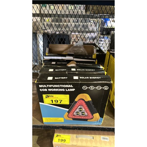 (6) *NEW* MULTIFUNCTIONAL COB WORKING LAMPS