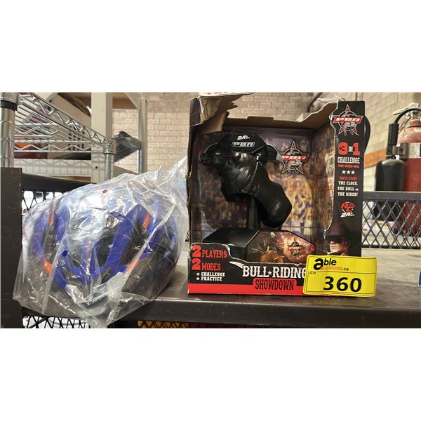 PBR BULL RIDING SHOWDOWN & CCM BICYCLE HELMET