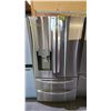 Image 1 : LG STAINLESS STEEL FRENCH DOOR FRIDGE WITH ROLLOUT COOLER, ROLLOUT FREEZER & WATER/ICE DISPENSER
