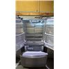 Image 2 : WHIRLPOOL STAINLESS STEEL FRENCH DOOR FRIDGE WITH ROLLOUT FREEZER & WATER DISPENSER 35.5"W