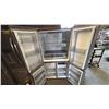 Image 2 : HISENSE STAINLESS STEEL FRENCH DOOR FRIDGE WITH FRENCH DOOR FREEZER & ICE MAKER 36"W