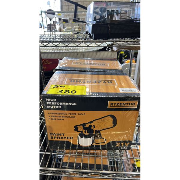 (2) *NEW IN SEALED BOXES* RYZENTHR 12V PAINT SPRAYERS