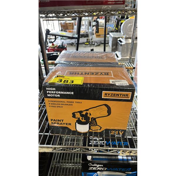 (2) *NEW IN SEALED BOXES* RYZENTHR 12V PAINT SPRAYERS