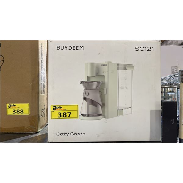 BUYDEEM COZY GREEN HOT WATER DISPENSER