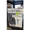 Image 2 : MAINSTAYS SINGLE SERVE COFFEEMAKER & (2) HAMILTON BEACH COFFEEMAKERS