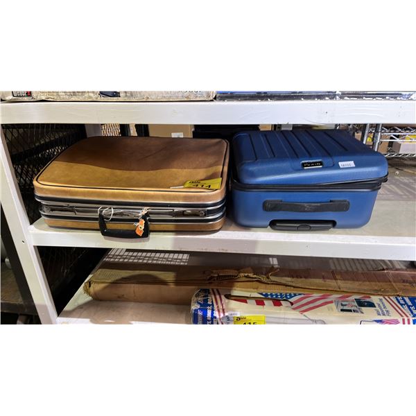 CIAO UNDERSEAT ROLLER BAG & VINTAGE SUITCASE