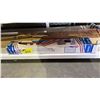 Image 2 : VINTAGE PROJECTOR SCREEN, ROLL OF NORWALL WASHABLE WALL PAPER & US FLAG