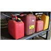 Image 2 : (4) ASSORTED JERRY CANS