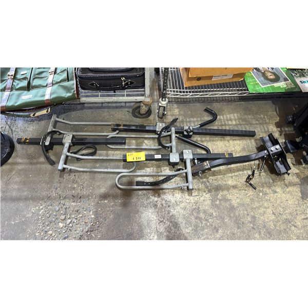 HITCH MOUNTED BIKE RACK *UNKNOWN WORKING CONDITION/MAY BE MISSING PARTS & OR PIECES*