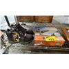 Image 2 : SIZE 8 STEEL TOE WORKBOOTS, INTEX INFLATABLE CAMPING MAT & FRAMED ART
