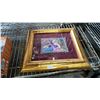 Image 3 : SIZE 8 STEEL TOE WORKBOOTS, INTEX INFLATABLE CAMPING MAT & FRAMED ART