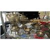 Image 2 : SHELF OF ASSORTED SILVER PLATED ITEMS