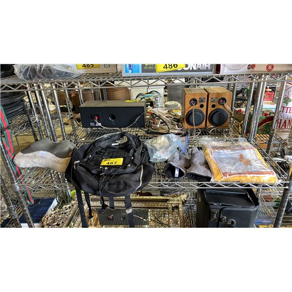 THE NORTH FACE BACKPACK, OSIM NECK MASSAGER, PIONEER FLAME RESISTANT PVC RAIN COAT & MORE