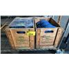 Image 1 : (2) VINTAGE WOOD CANADA DRY CRATES & (2) SLEEPING BAGS
