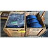 Image 2 : (2) VINTAGE WOOD CANADA DRY CRATES & (2) SLEEPING BAGS