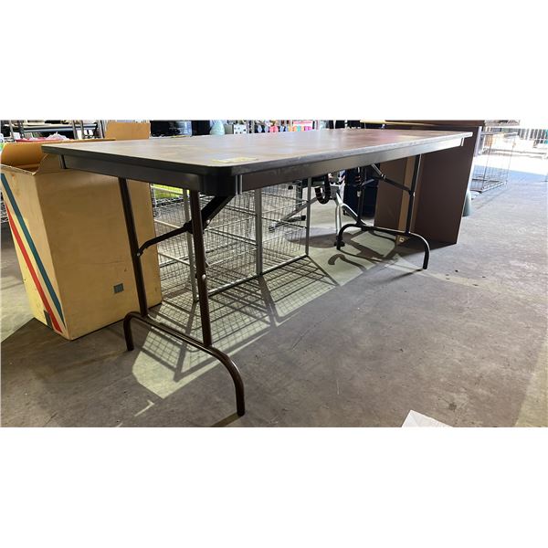 72" WIDE FOLDING TABLE