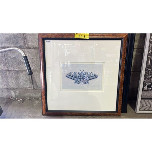 FRAMED BUTTERFLY PRINT