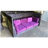 Image 2 : *NEW* VELOUR SOFA WITH CUSHIONS