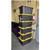 Image 1 : (6) 27 GALLON STORAGE BINS