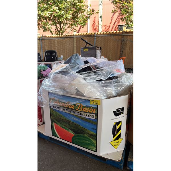 PALLET OF ASSORTED BEDDING