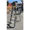 Image 1 : MAXIMUM 6FT FIBER GLASS STEP LADDER MINOR STABILITY RUNG DAMAGED