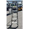 Image 2 : MAXIMUM 6FT FIBER GLASS STEP LADDER MINOR STABILITY RUNG DAMAGED