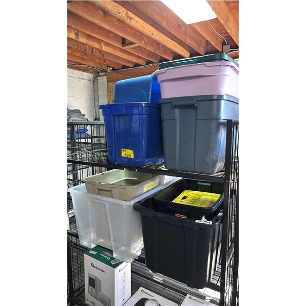 2 SHELF OF ASSORTS TOTS NO LIDS